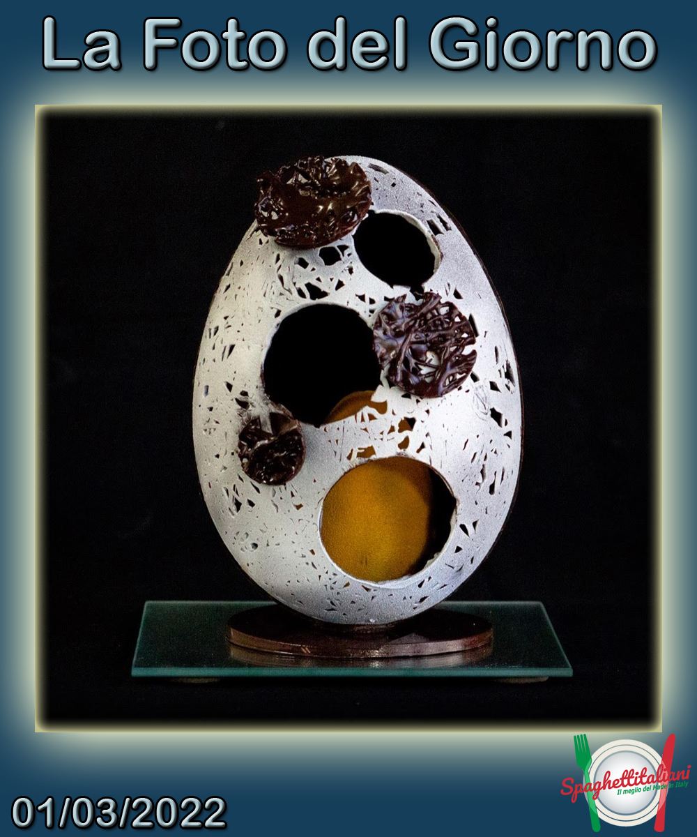 Uovo al cioccolato moderno