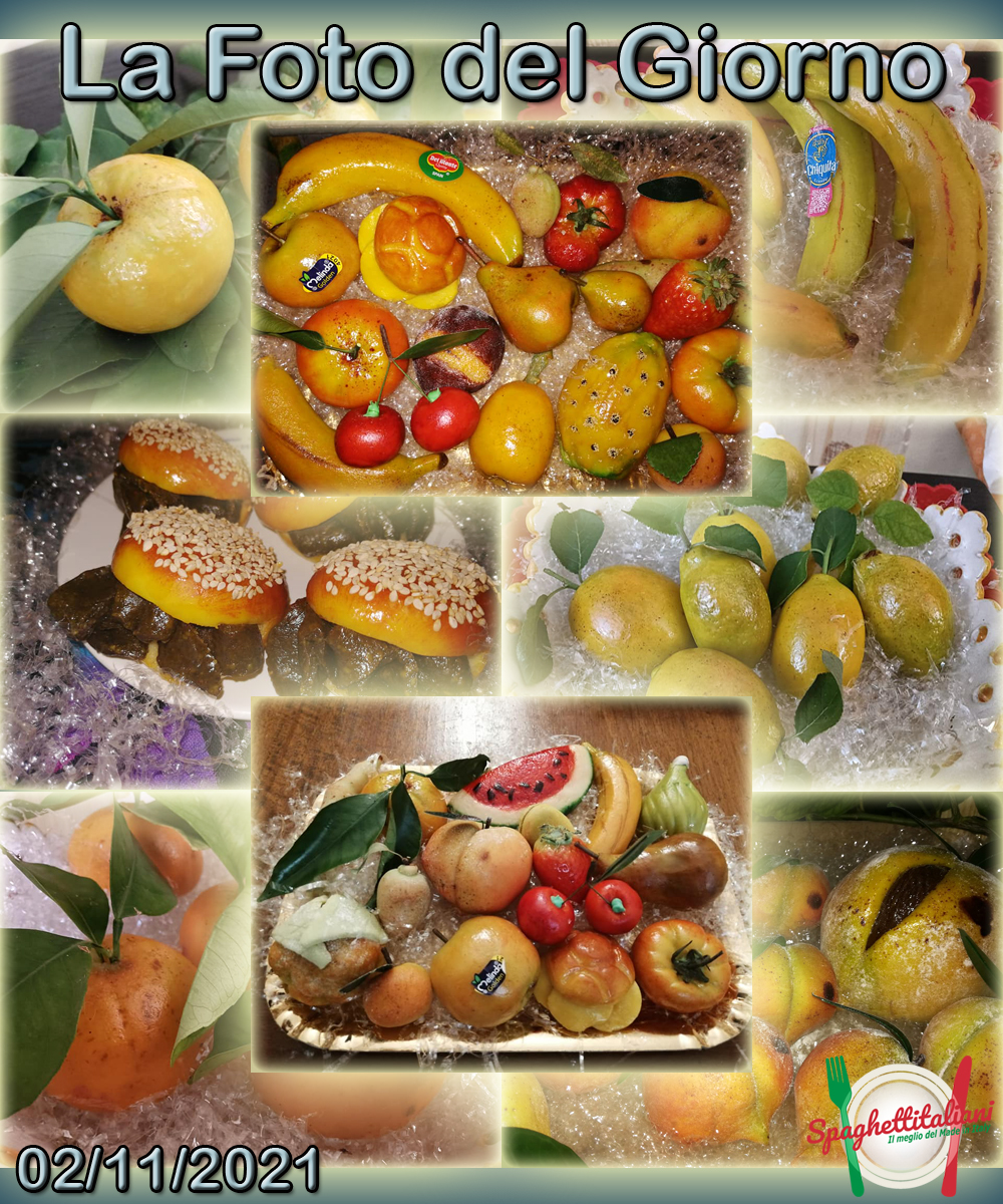 Frutta martorana (con filmati)