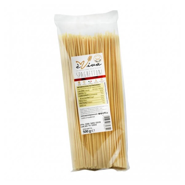 Spaghettoni viva con semola rimacinata - confezione da 500 g