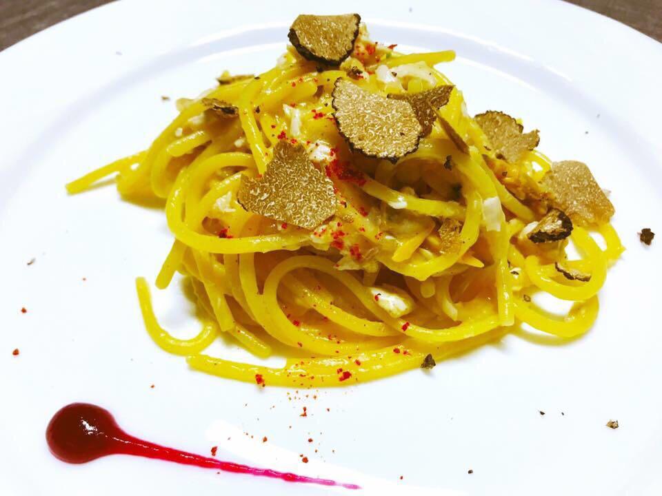 Spaghetti monograno Felicetti con ragù di cernia e tartufi del Pollino