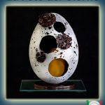 Uovo al cioccolato moderno